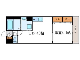 リバーサイド桂　弐番館の物件間取画像